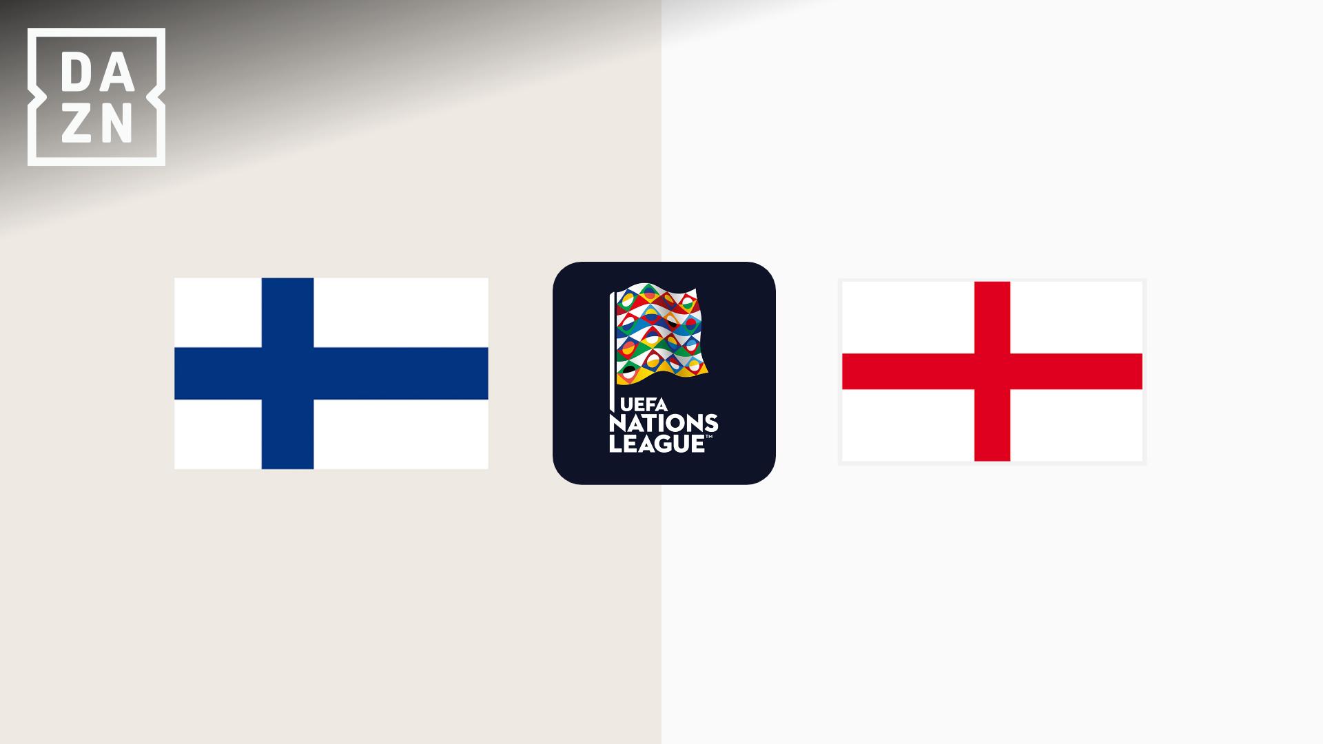 フィンランド vs イングランド : リーグBグループ2 第4節 【UEFA