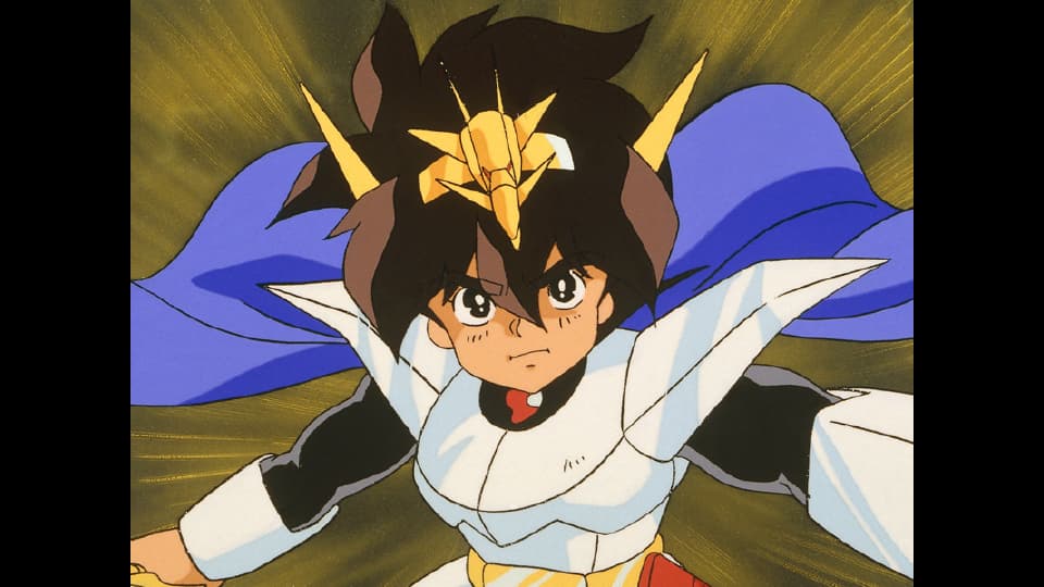 白*O様 セル画 魔神英雄伝ワタル 戦部ワタル A3 超魔神英雄伝ワタル