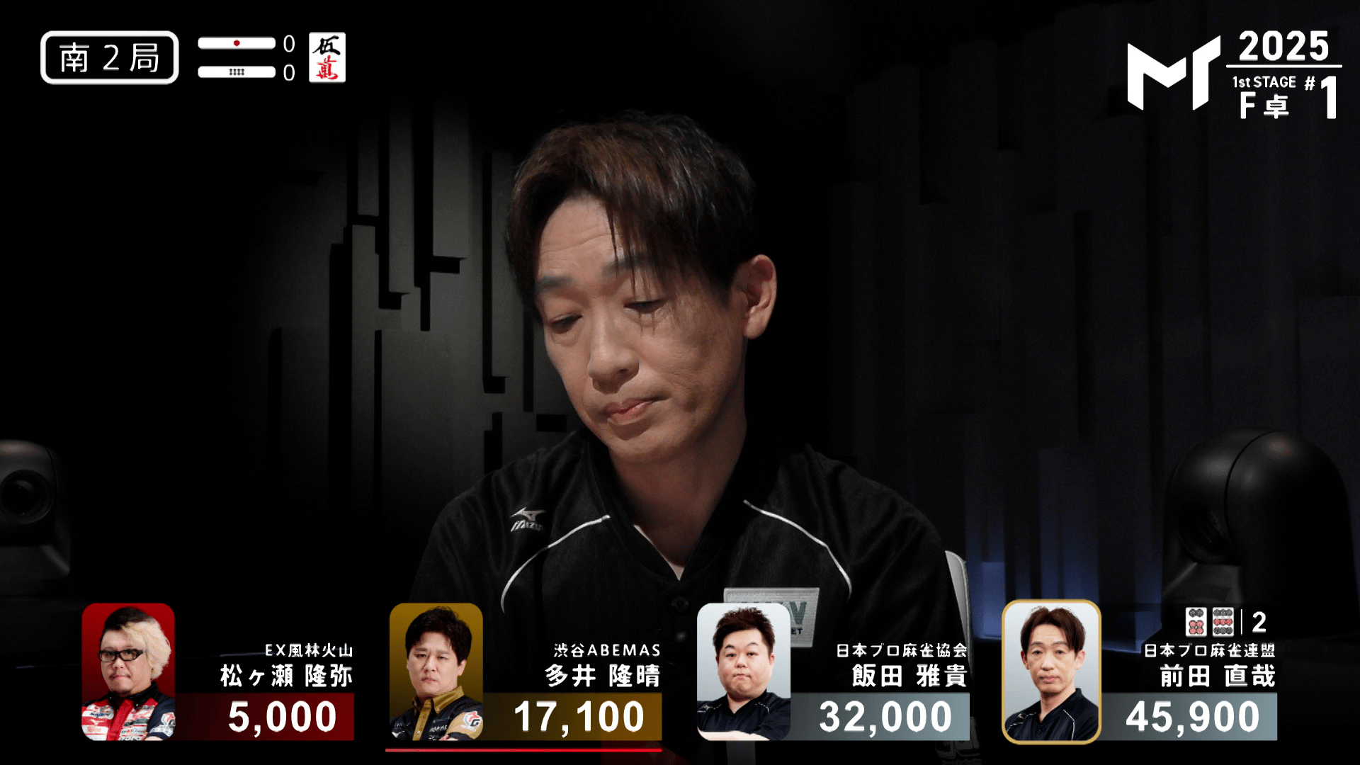 Mトーナメント2025 - 予選1st - 【6/9 1st F卓第1試合】南2 前田直哉