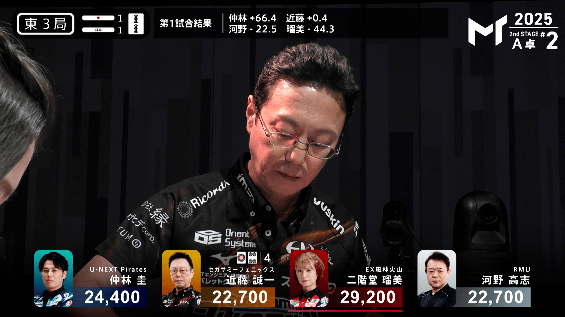 Mトーナメント2025 - 予選2nd - 【7/14 2nd F卓 第1試合】南1-1 菅原千