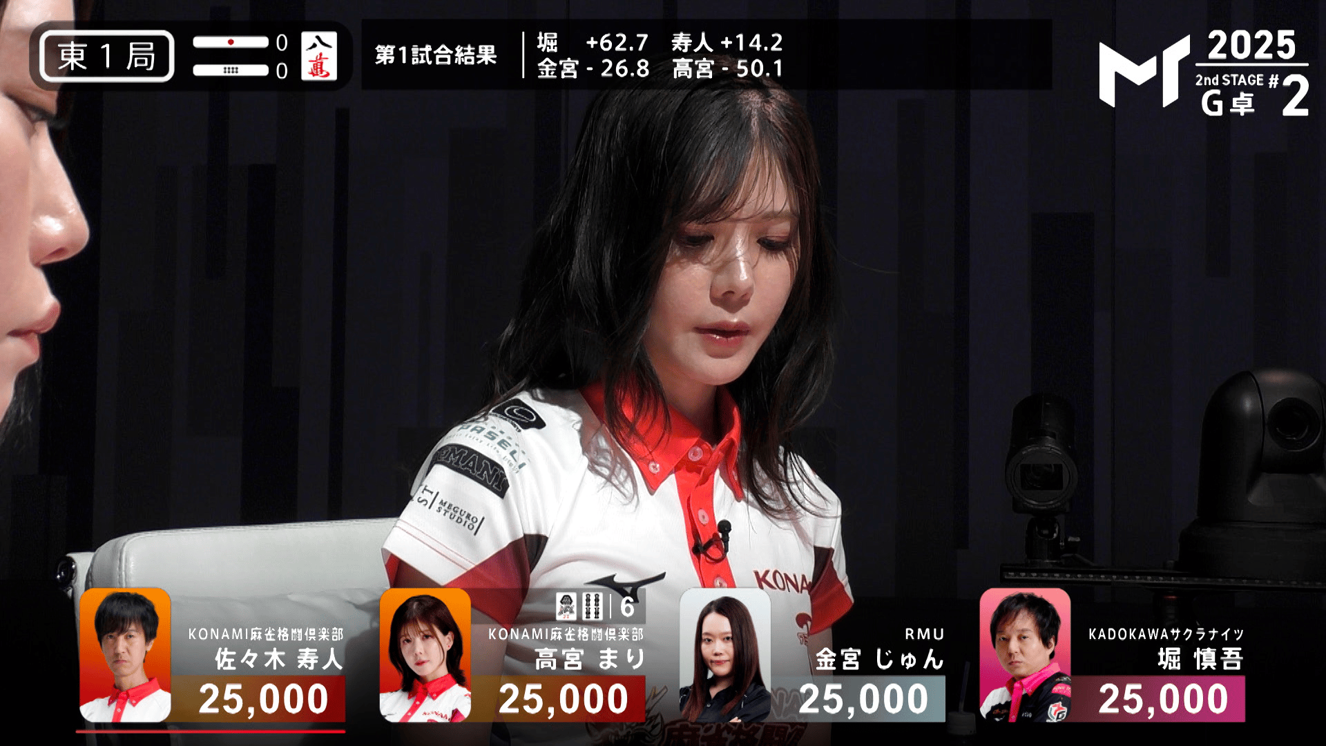 Mトーナメント2025 - 予選2nd - 【7/14 2nd F卓 第1試合】南1-1 菅原千