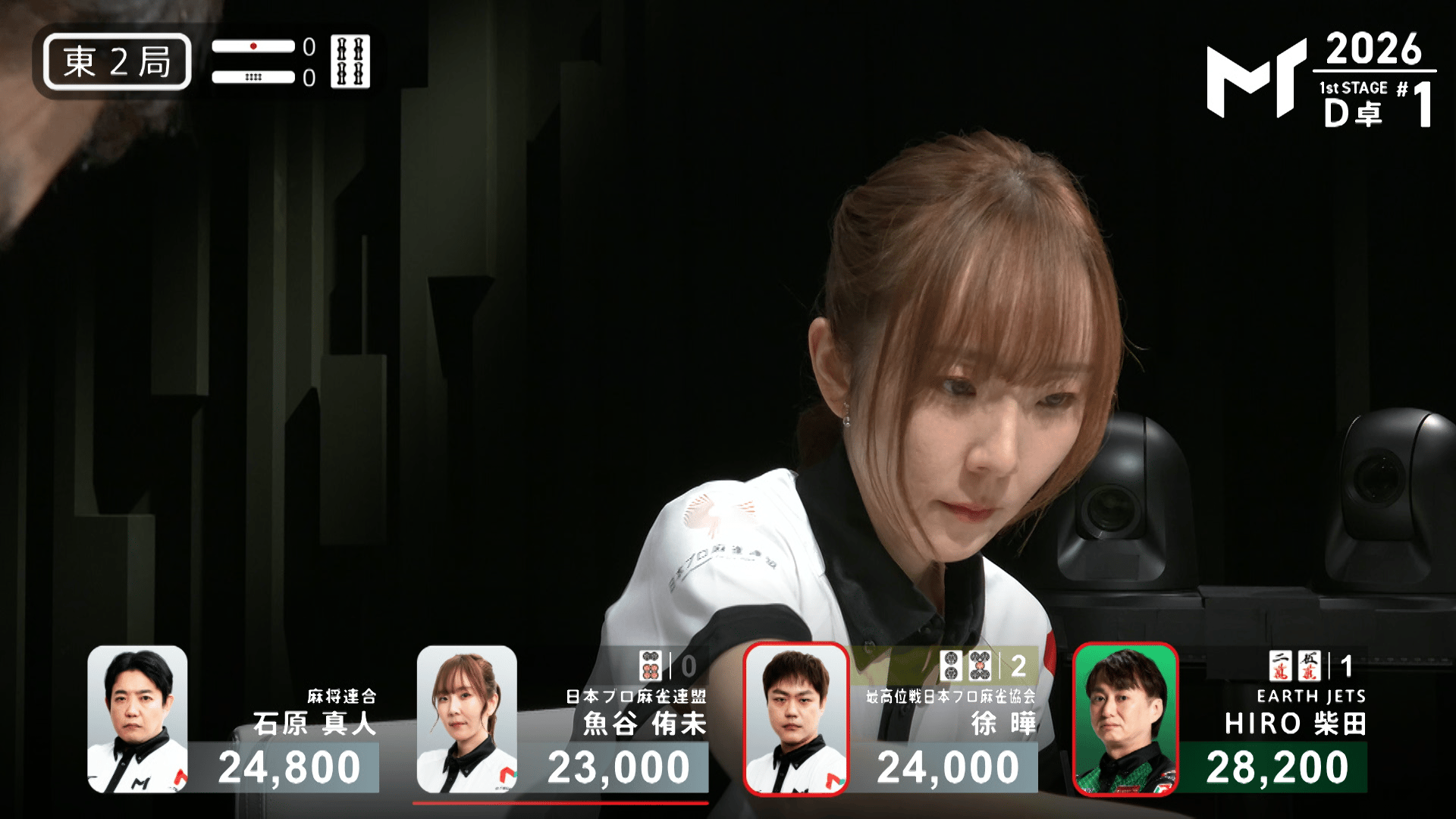 Mトーナメント2026 - 予選1st - 【6月5日 D卓】魚谷侑未:美しき回し