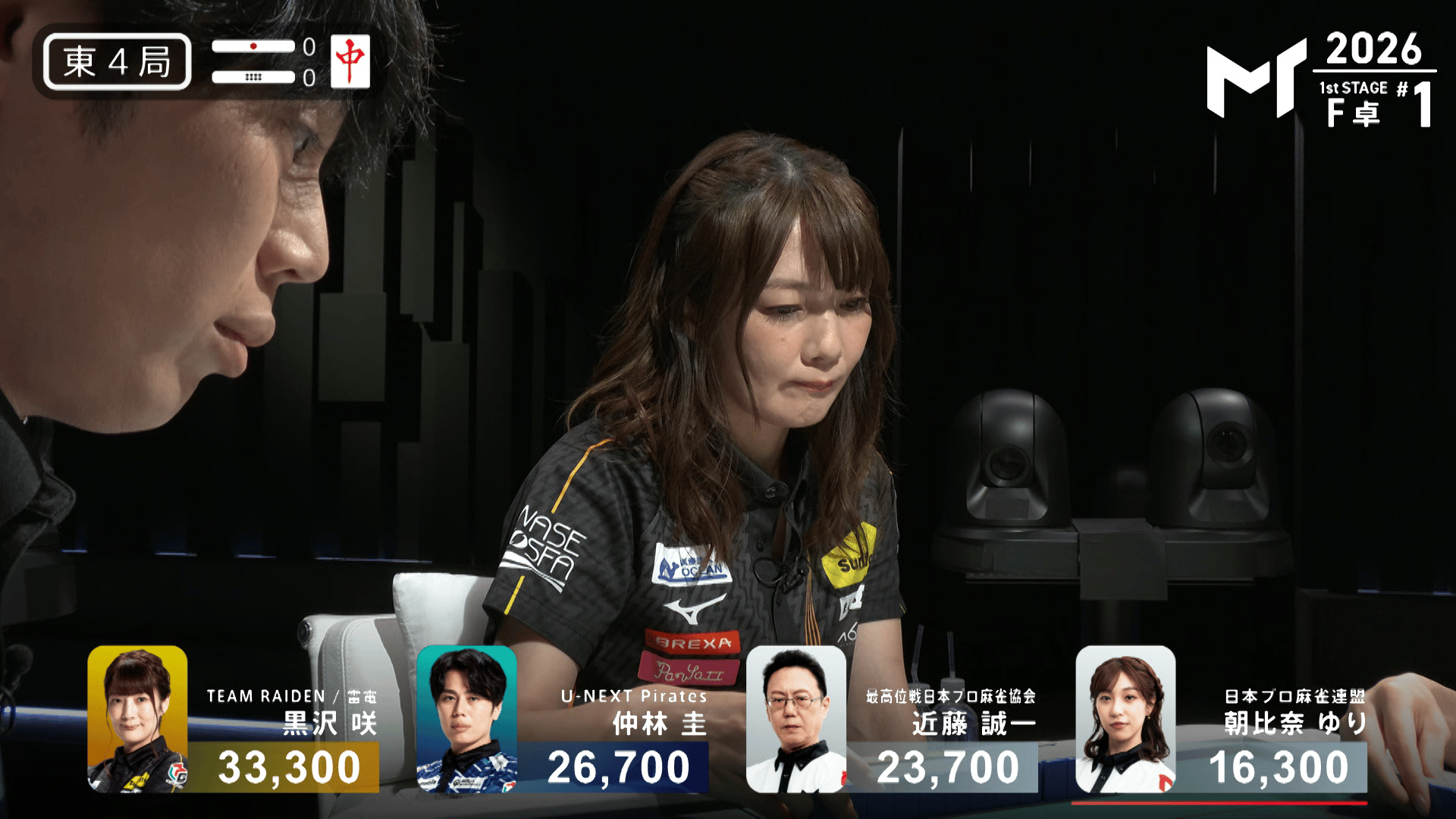 Mトーナメント2026 - 予選1st - 【6/8 1stF卓第1試合】東4 黒沢咲