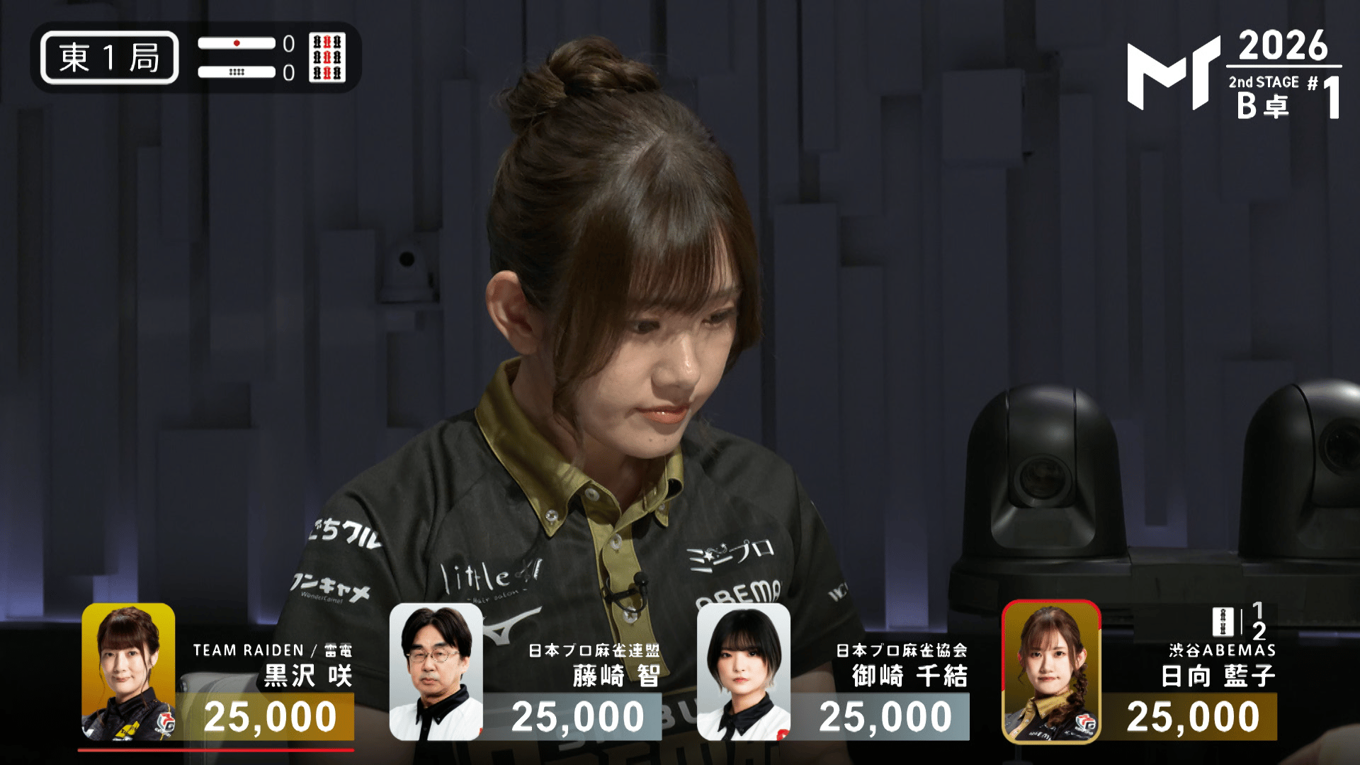 Mトーナメント2026 - 予選2nd - 【7/6 2ndB卓第1試合】東1 日向藍子
