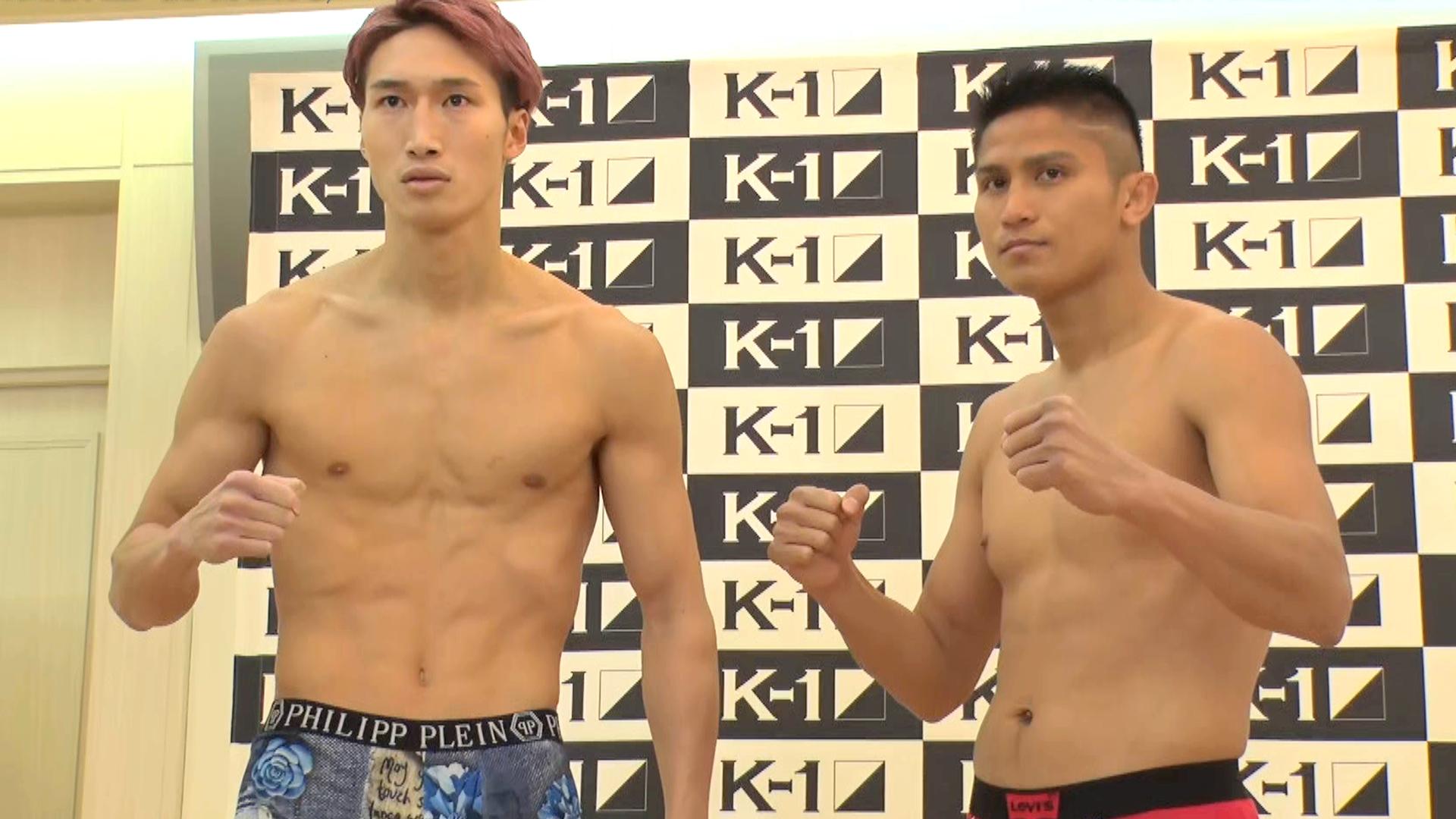 K-1 2019 - 12.28 名古屋 - 【前日計量・記者会見】安保 瑠輝也 vs