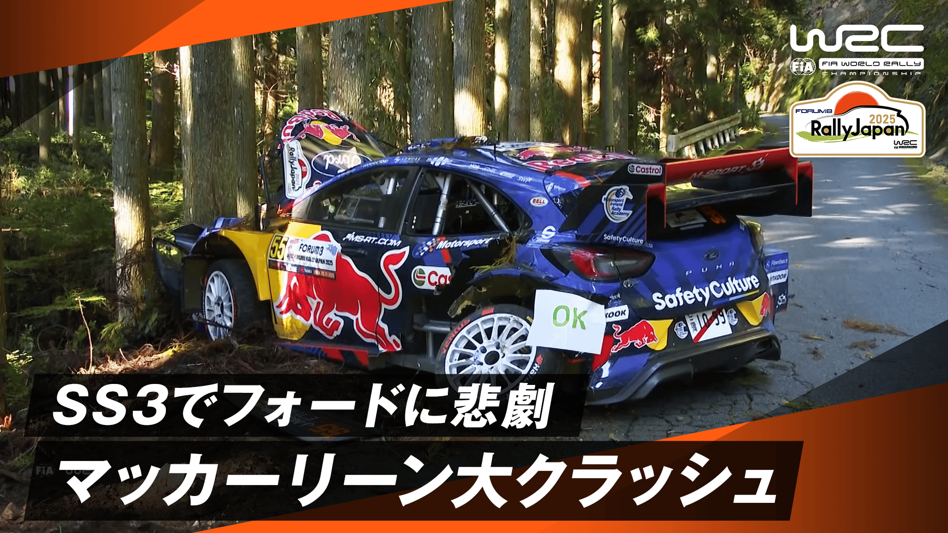 SS3でフォードに悲劇 マッカーリーン大クラッシュ|Day2 - WRC 世界