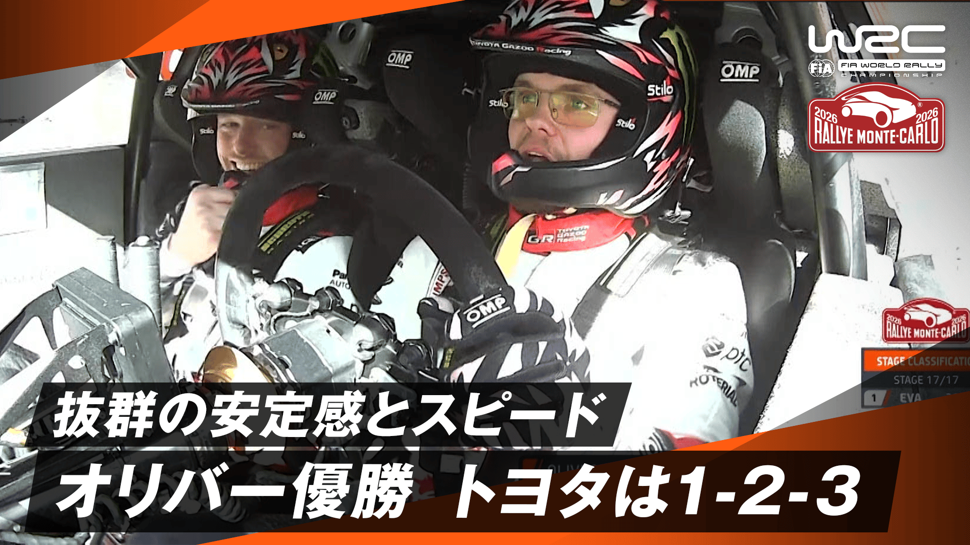 抜群の安定感とスピード オリバー・ソルベルグがWRC1フル参戦で