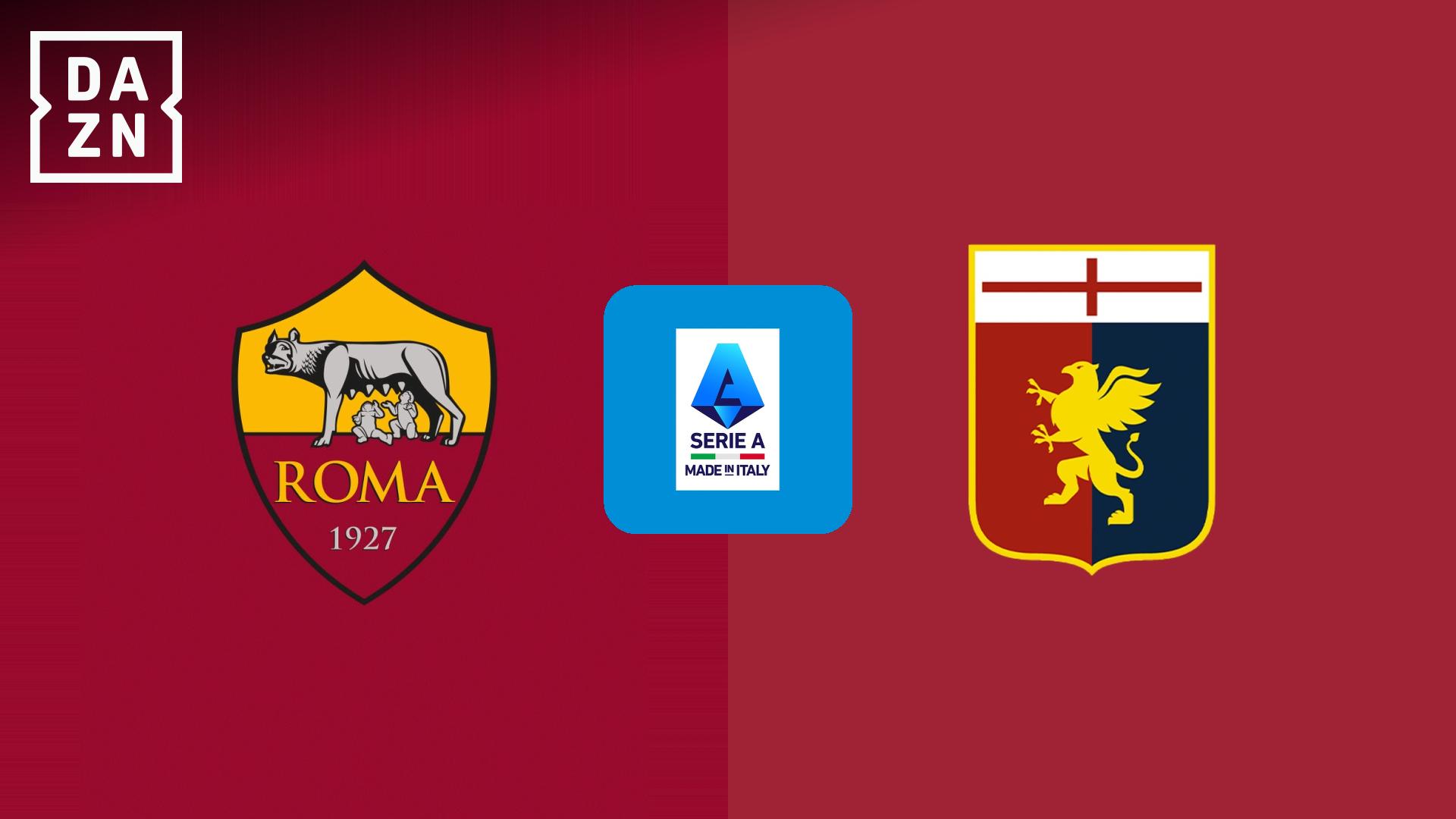 ローマ vs ジェノア : 第17節 【セリエA】 | 新しい未来のテレビ | ABEMA