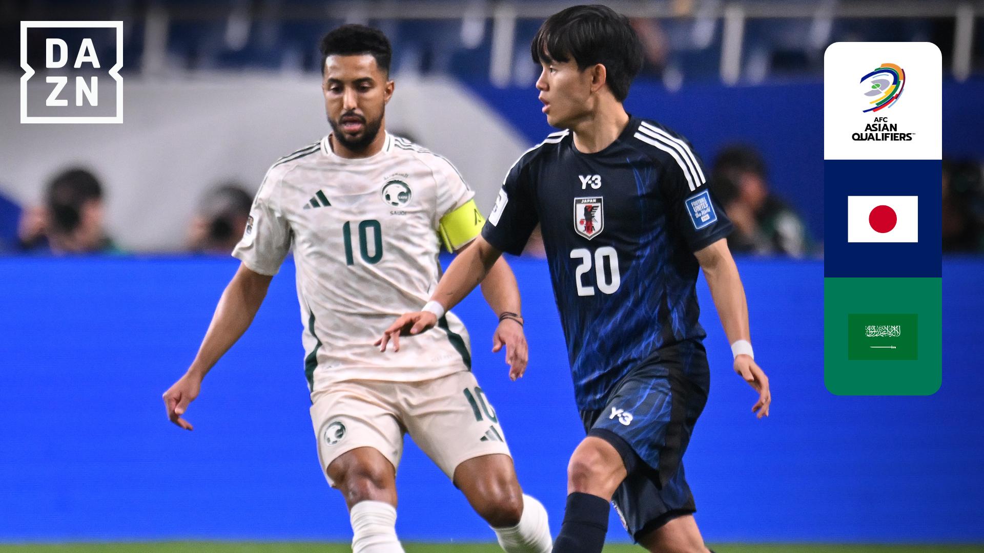 3.25 日本 vs サウジアラビア : グループC 第8節 ハイライト - AFCアジア予選 - 第8節 (スポーツ) | 無料動画・見逃し ...