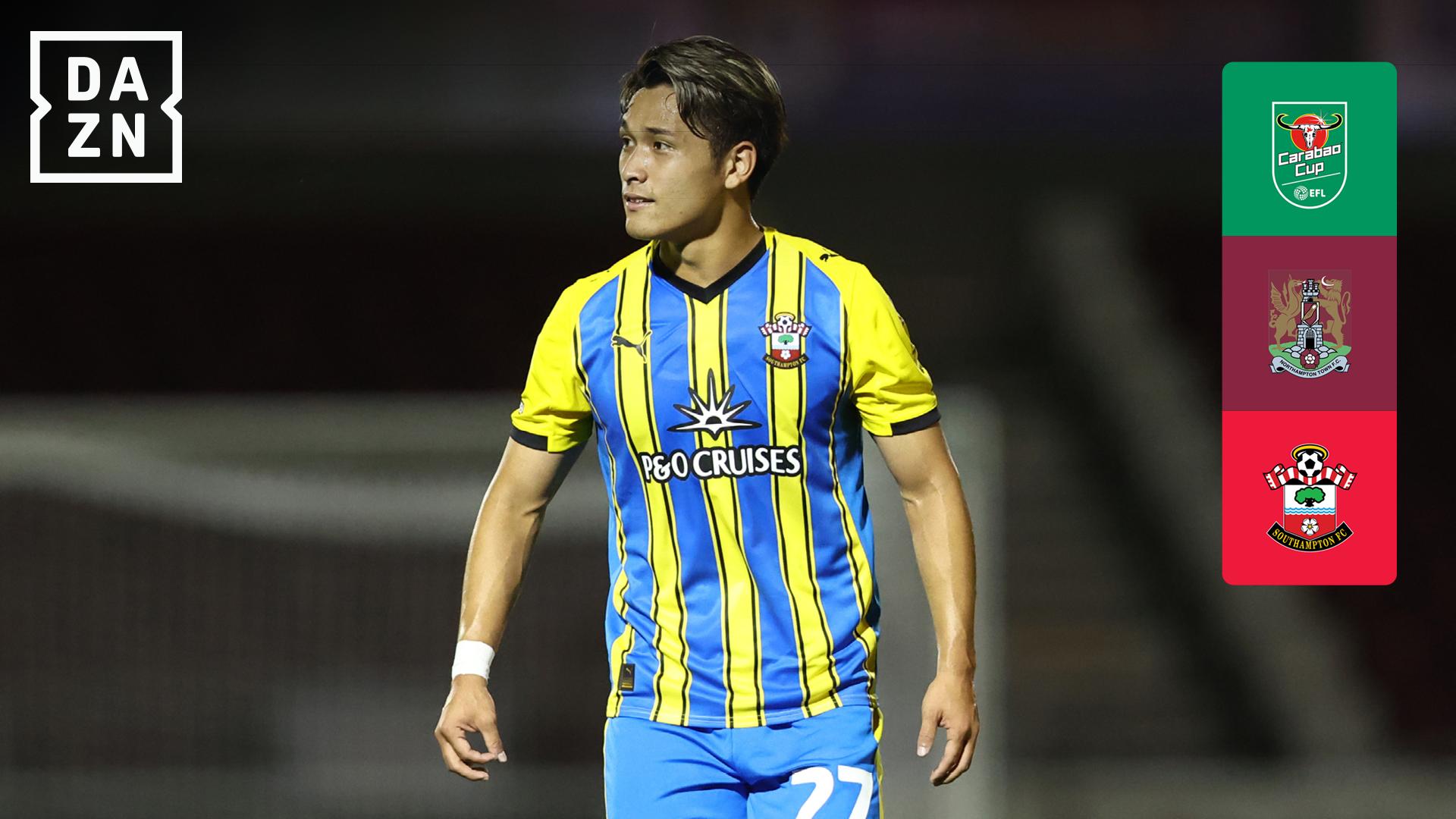 8.13 ノーサンプトン vs サウサンプトン : 1回戦 (菅原由勢、松木玖生