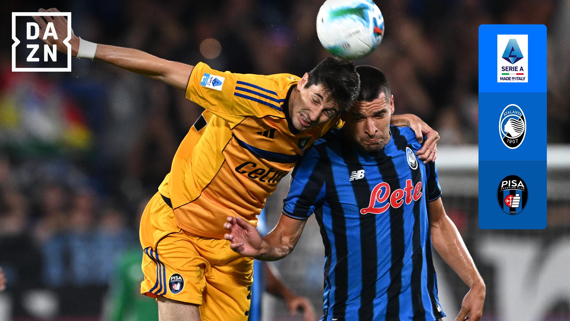 8.25 アタランタ vs ピサ : 第1節 ハイライト - セリエA - 第1節