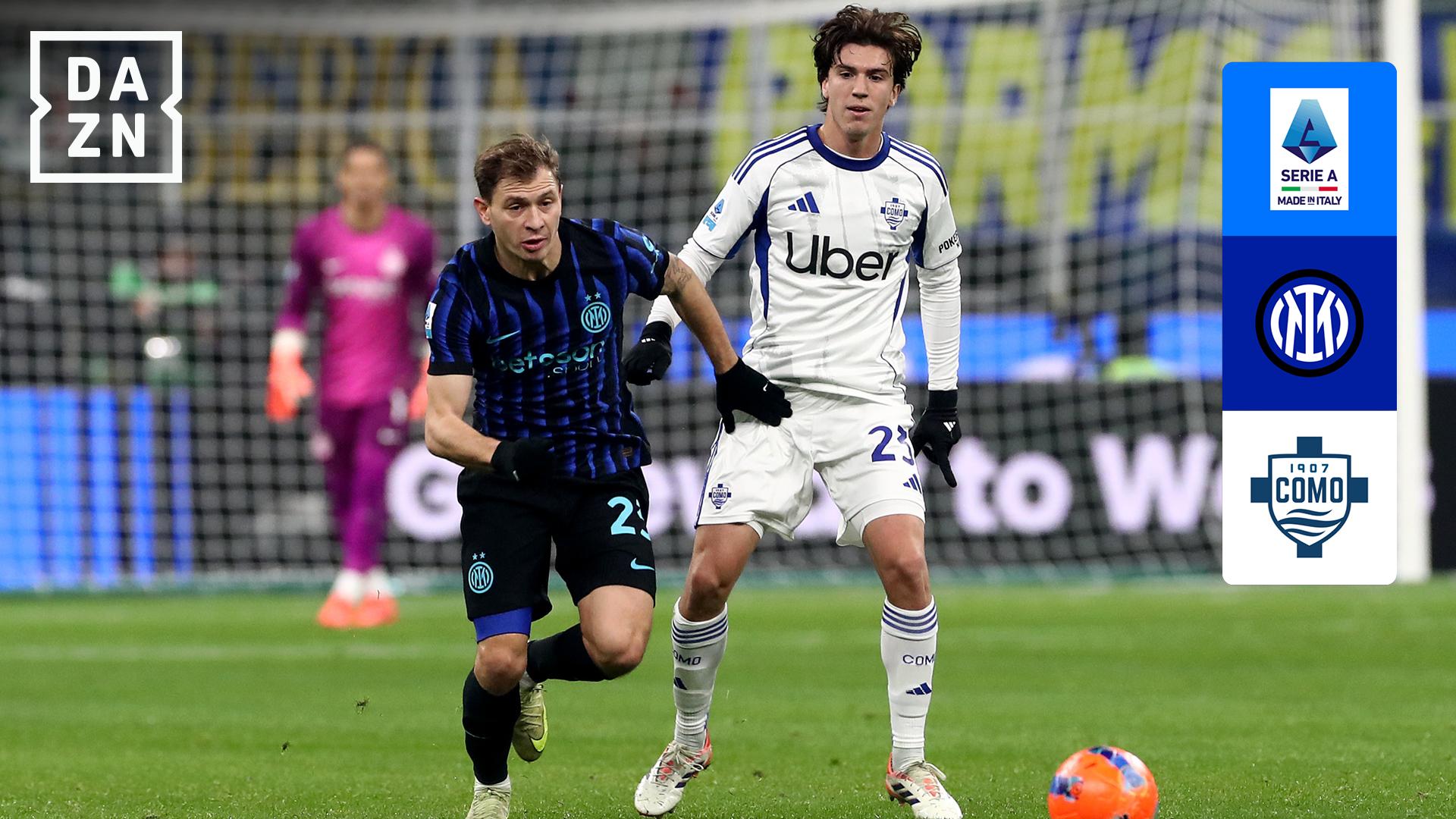 12.7 インテル vs コモ : 第14節 ハイライト - セリエA - 第14節