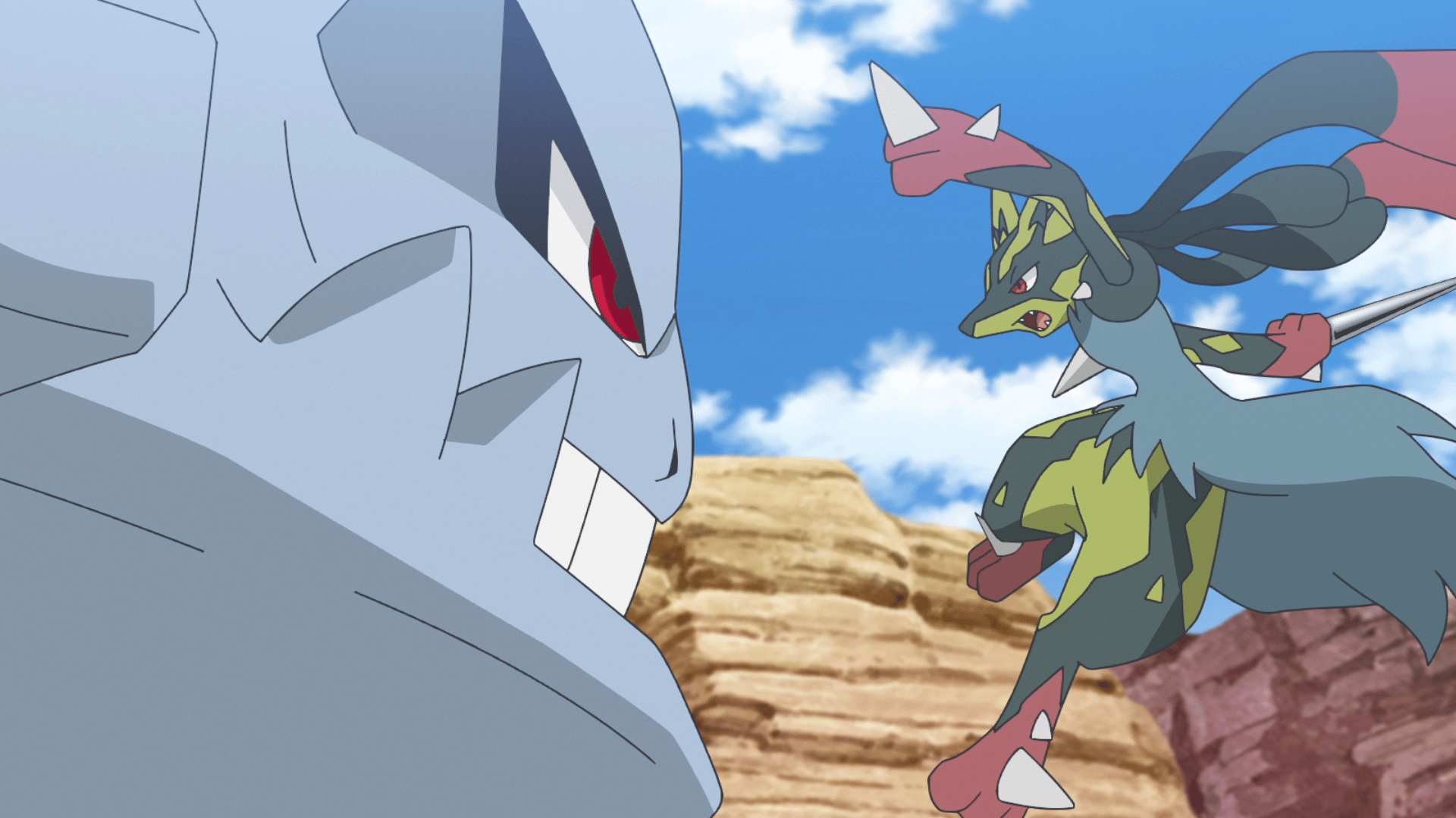アニメ「ポケットモンスター(2023)」ロイのルカリオ