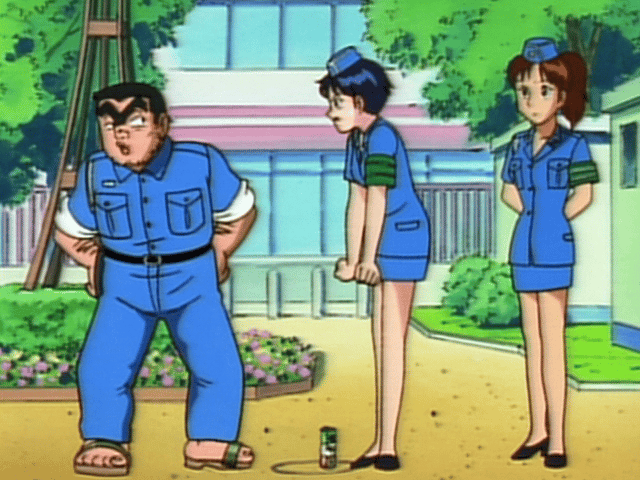 2005年製 こちら葛飾区亀有公園前派出所 豆菓子 缶 こちら葛飾区