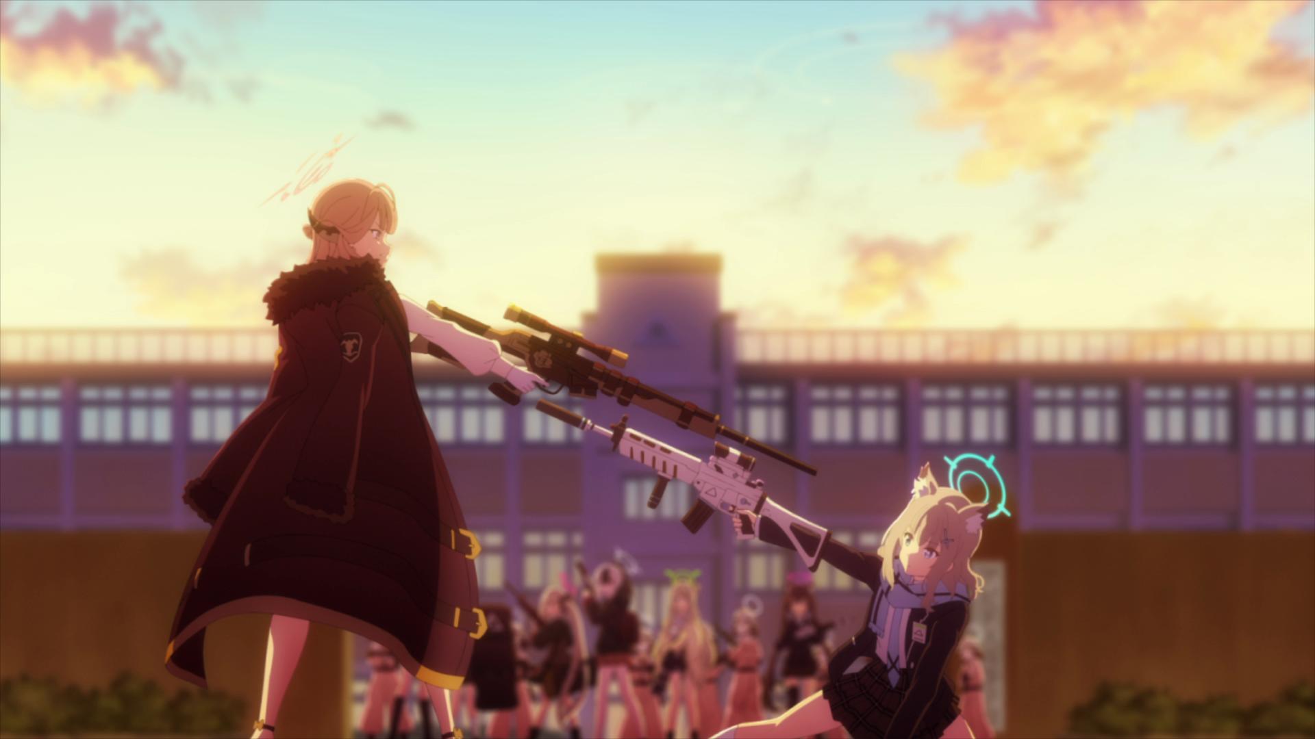 ブルーアーカイブ The Animation 便利屋 SR RRR 4コン ブルー