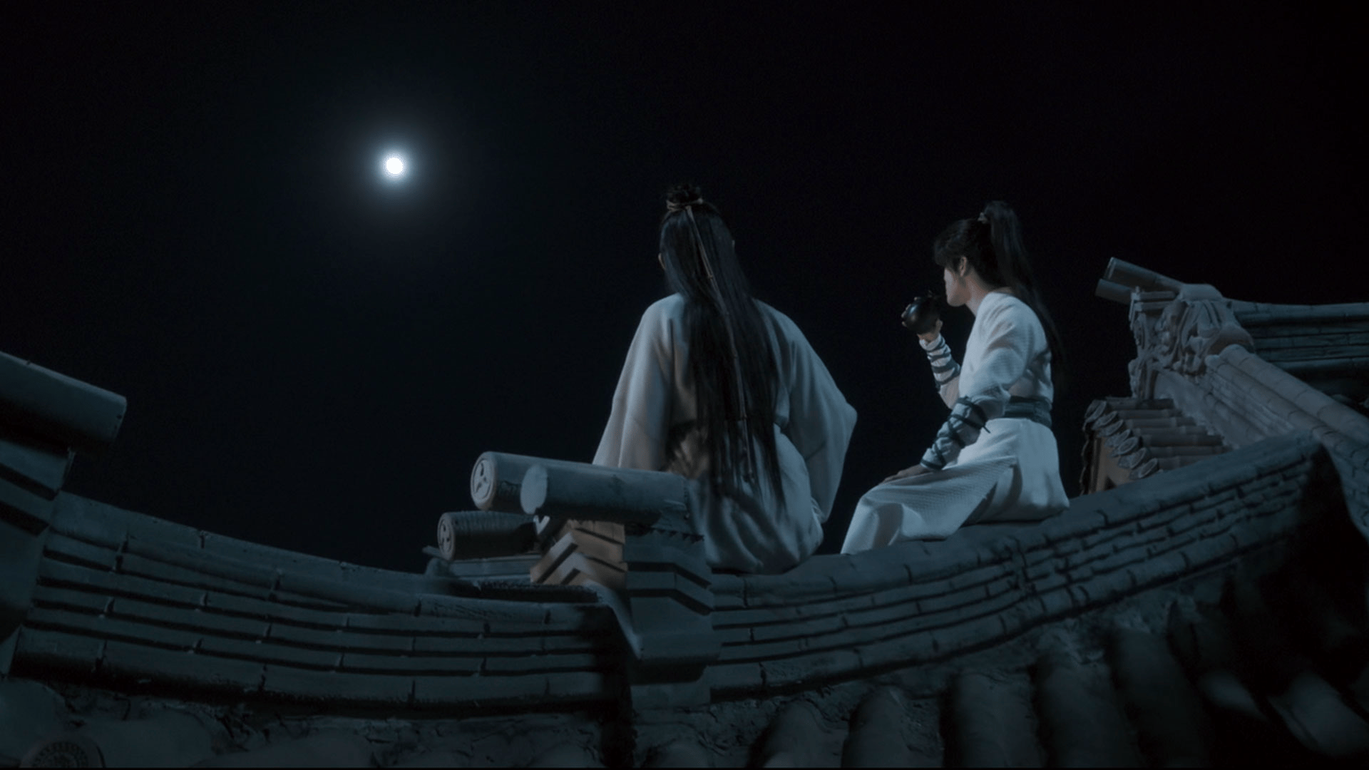 中国　影青　蓮弁刻　輪花盃　盃台　M　7291E 中国 影青 蓮弁刻 輪花盃 盃台 M 7291E