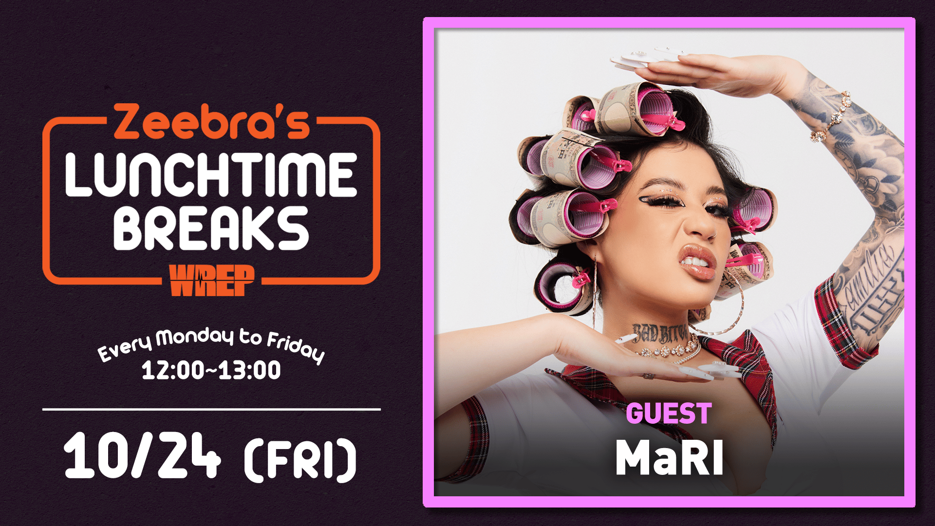 Zeebra's LUNCH TIME BREAKS - 2025.10月~12月 - 2025.10/24【Zeebra's