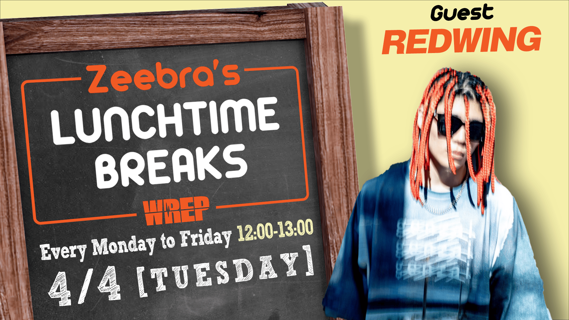 Zeebra's LUNCH TIME BREAKS - 2023.4月~6月 (HIPHOP) | 無料動画
