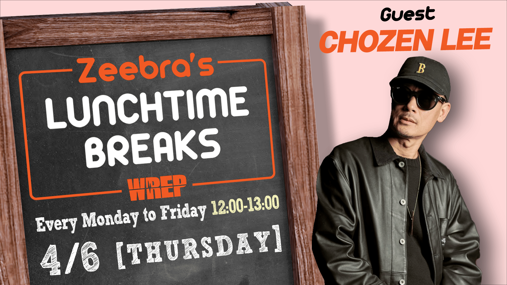Zeebra's LUNCH TIME BREAKS - 2023.4月~6月 (HIPHOP) | 無料動画