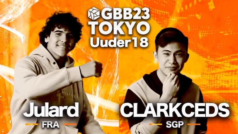 Grand Beatbox Battle 2023 TOKYO - QUARTERFINAL1:Julard vs CLARKCEDS