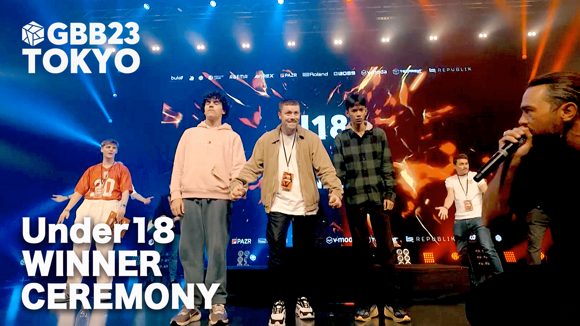 GBB -Grand Beatbox Battle- - GBB 2023 TOKYO - Under18 WINNER CEREMONY ...