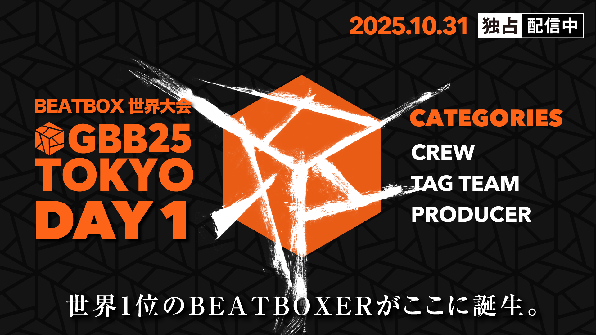 GBB -Grand Beatbox Battle- - GBB 2025 TOKYO - Grand Beatbox Battle 2025 ...