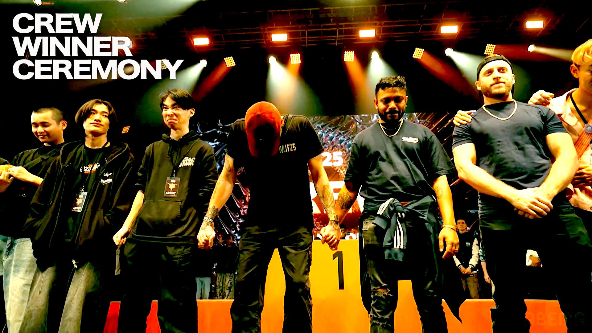 GBB -Grand Beatbox Battle- - GBB 2025 TOKYO - CREW WINNER CEREMONY【DAY3 ...