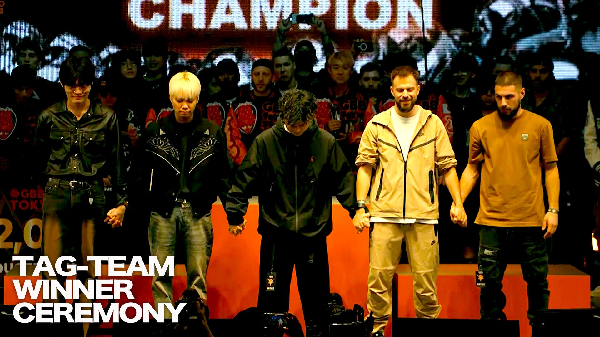 GBB -Grand Beatbox Battle- - GBB 2025 TOKYO - TAG-TEAM WINNER CEREMONY ...