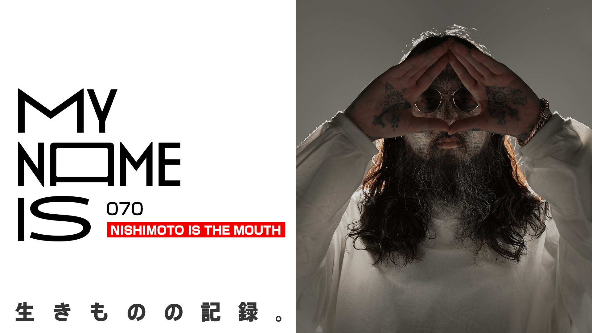my name is - 2023 - #70:NISHIMOTO IS THE MOUTH(ディレクター