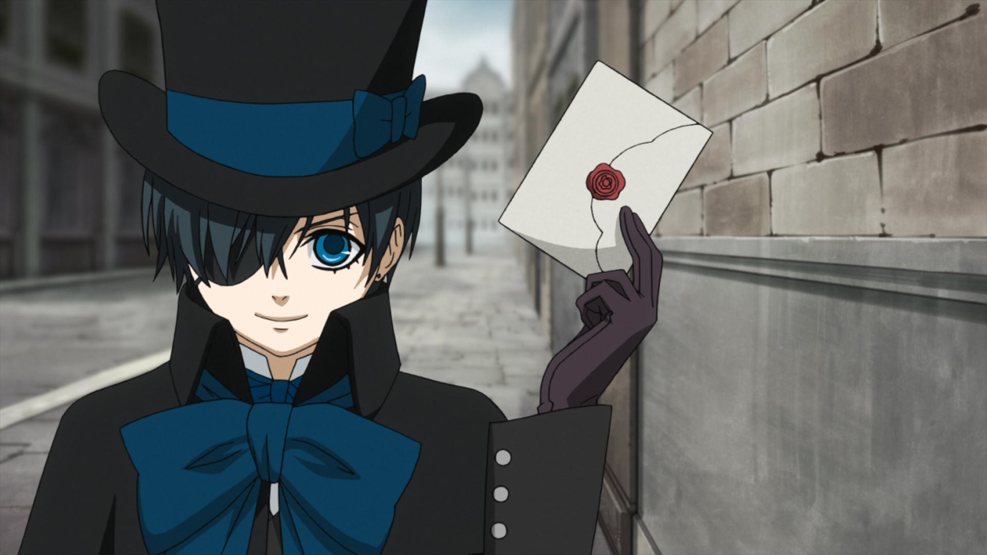 【切り抜き】黒執事　2話 黒執事 -緑の魔女編-＞第2話「その執事、警鐘」 シエル