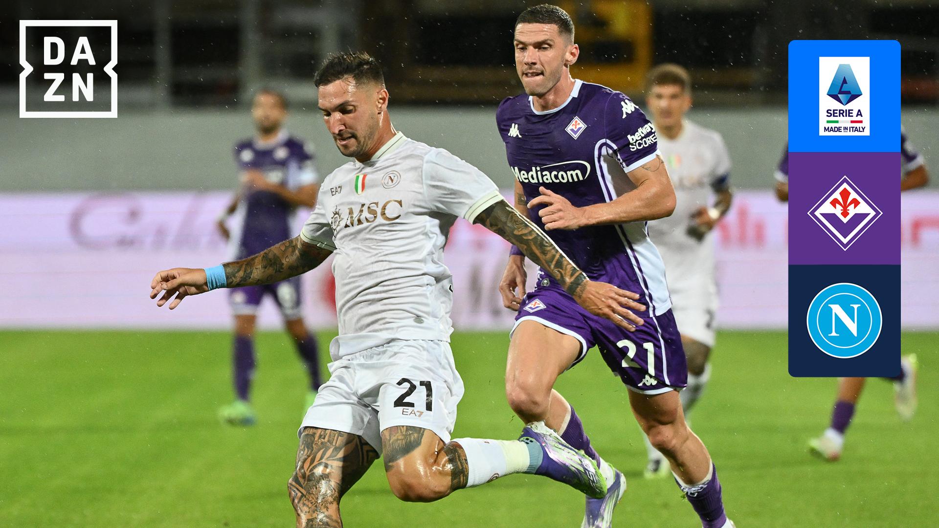 9.14 フィオレンティーナ vs ナポリ : 第3節 ハイライト