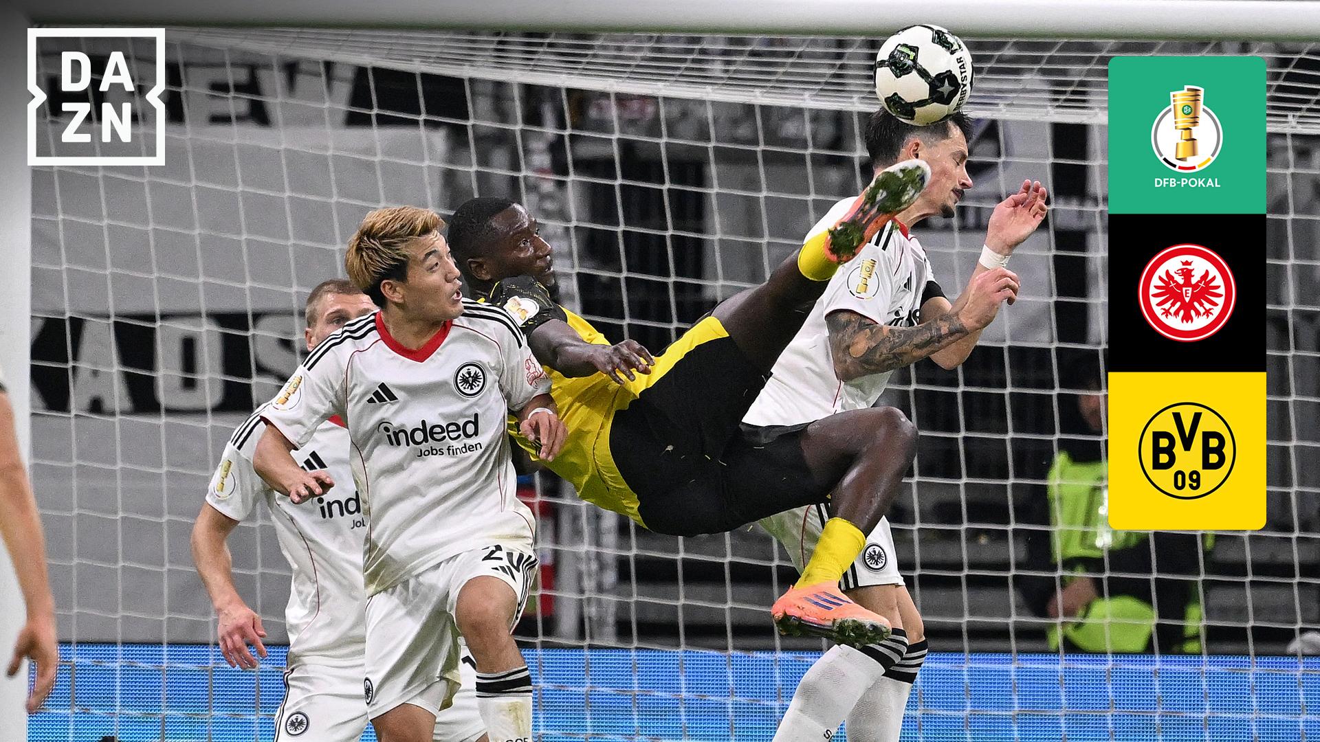 フランクフルト vs ドルトムント : 2回戦 (堂安律) 【DFBポカール