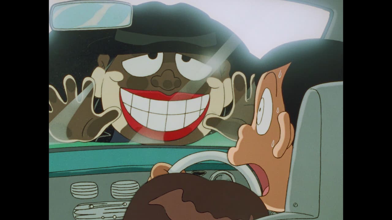 笑うセールスマンの直筆色紙（額入り） backend=imagemagick;version=1;