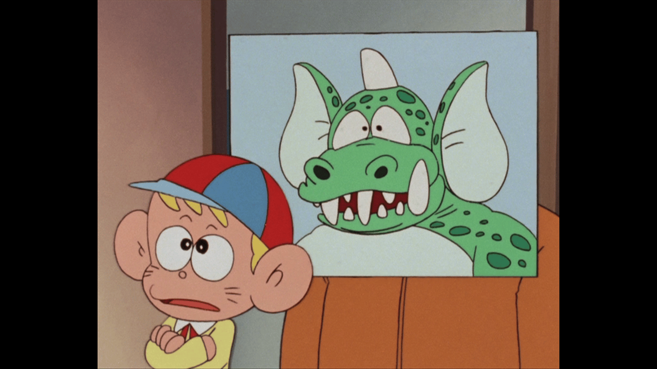 アニメキャラクター 怒った表情 セル画　怪物くん アニメキャラクター 怒った表情 セル画 怪物くん アニメ