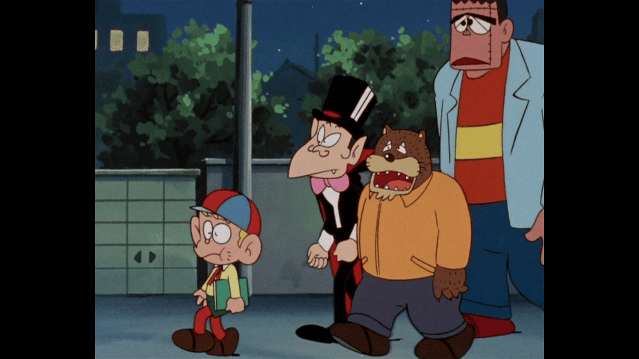 アニメキャラクター 怒った表情 セル画　怪物くん アニメキャラクター 怒った表情 セル画 怪物くん 怪物くんセル