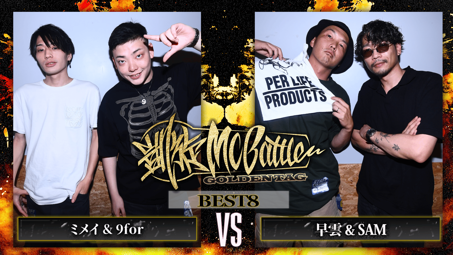 凱旋MC battle - 2025.8/3 GOLDEN TAG at Zepp Osaka Bayside
