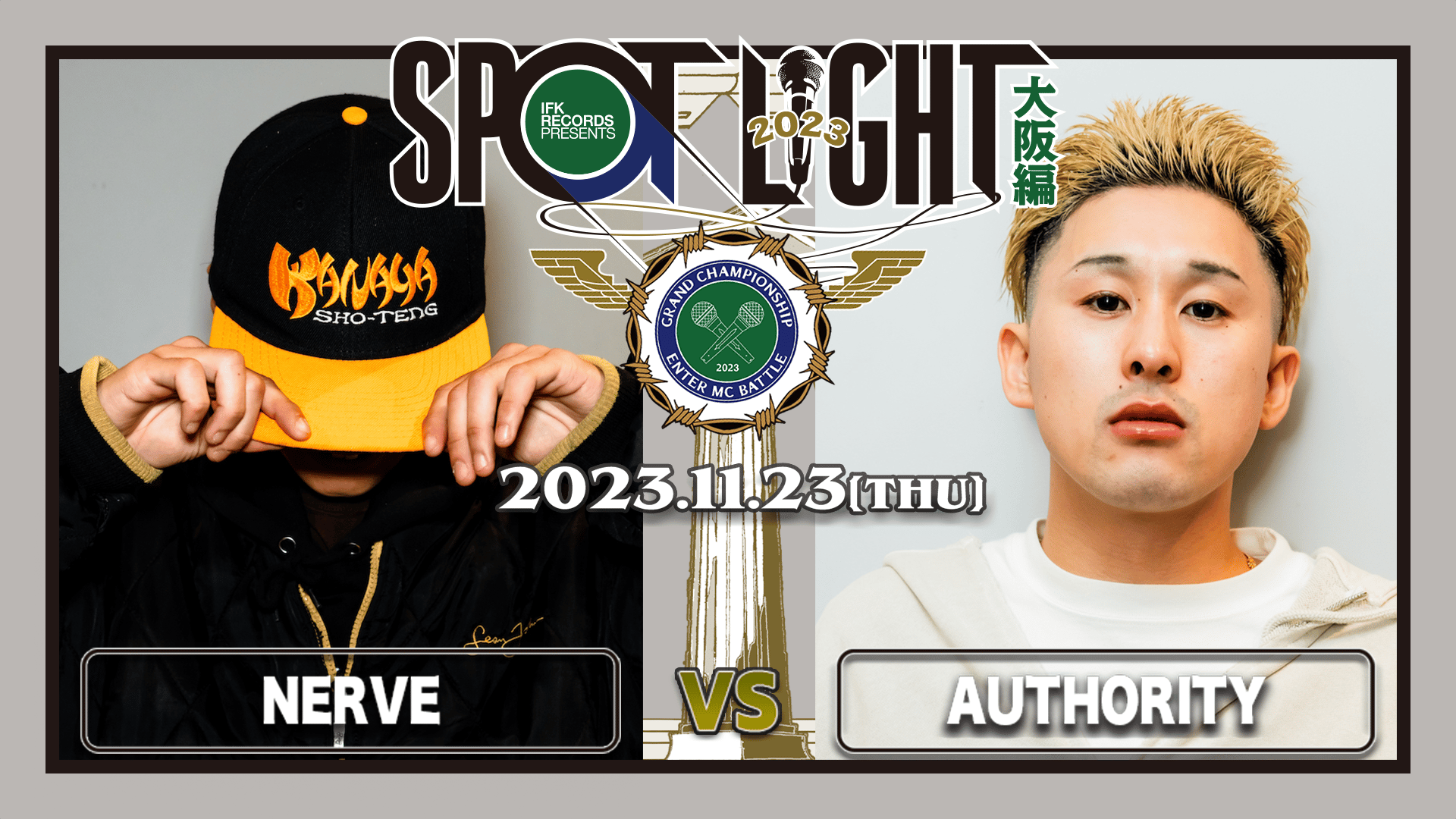 SPOTLIGHT - 11/23 大阪編 at Zepp Osaka Bayside - AUTHORITY vs