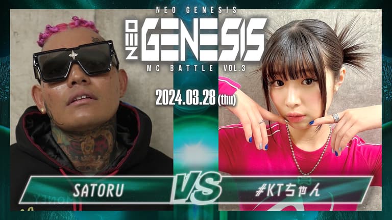 NEO GENESIS - 2024.03/28 at 川崎 CLUB CITTA' - SATORU vs #KT NEO GENESIS - 2024.03/28 at 川崎 CLUB CITTA' - SATORU vs #KT