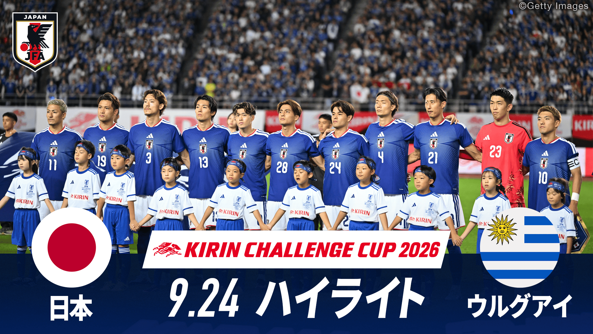 日本 vs アイスランド 試合ハイライト|キリンチャレンジカップ2026