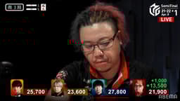 4/8 1G南3-5 松ヶ瀬の繊細なる選択。ど真ん中ドラ待ちでもダマテンで見事に跳満を物にする!