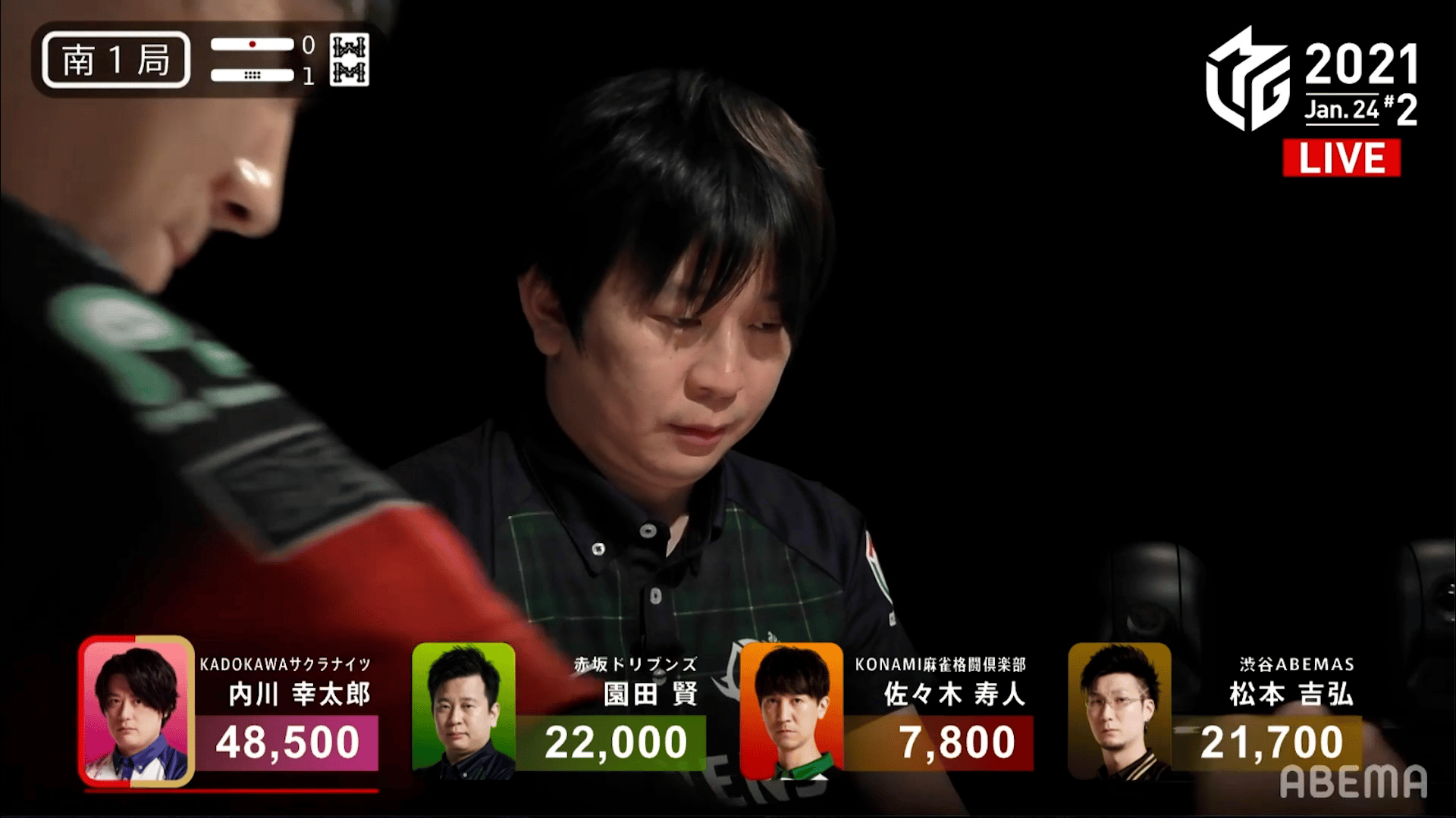 1/24 2G南1-1 内川VS園田!人知を超えた捲り合い!!