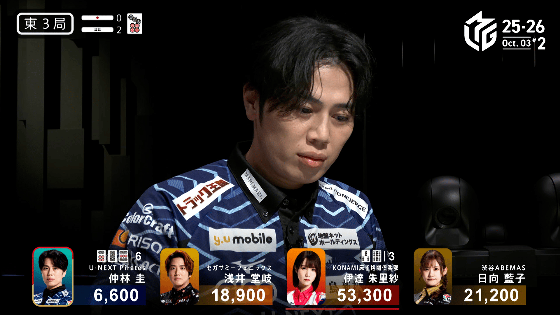 Mリーグ - ベストコレクション - 鈴木優:2/17 2G 東2-1 海賊にこんなに