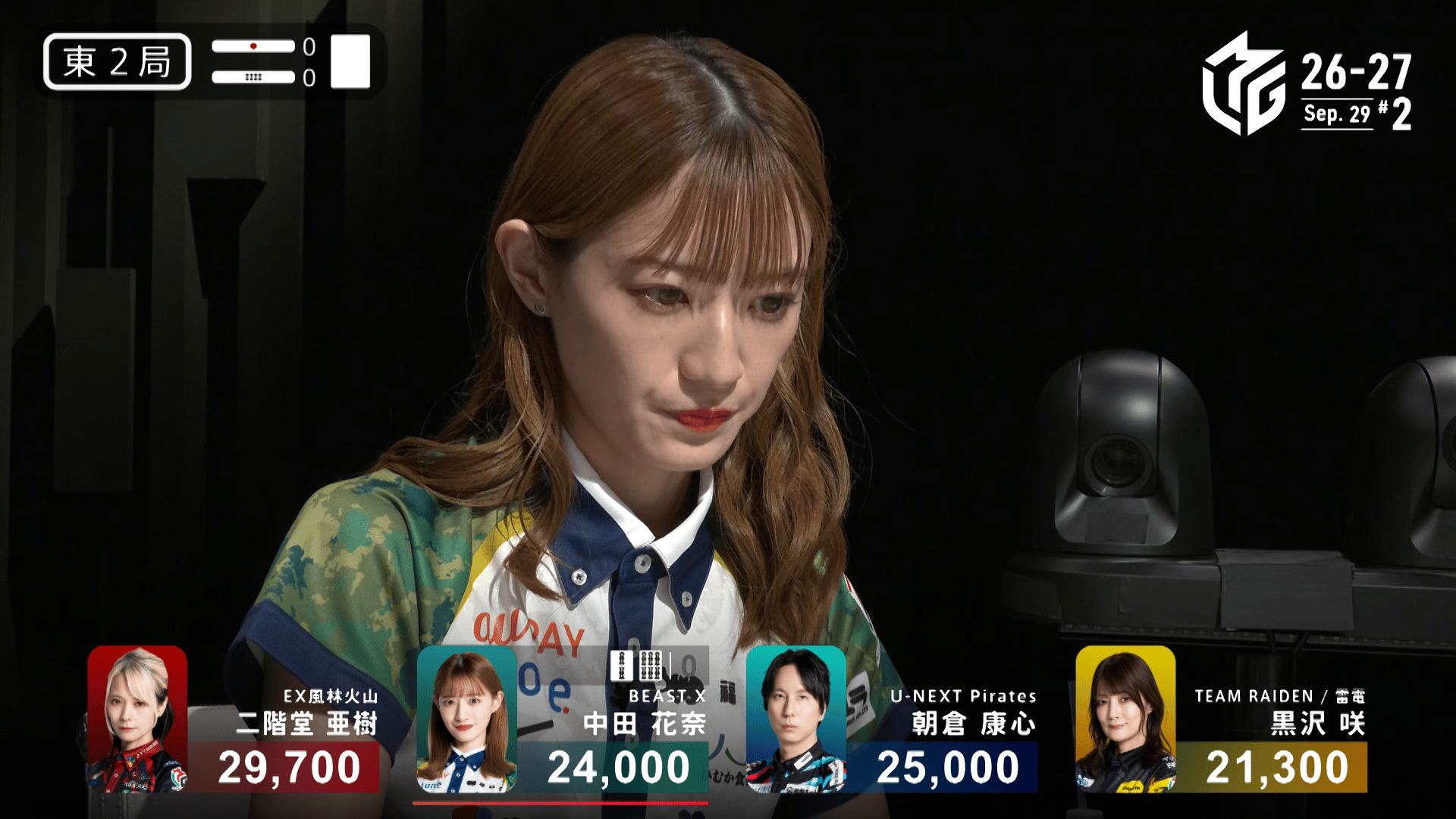 Mリーグ - ベストコレクション - 東城りお:5/12 1G 東4-2 ビースト
