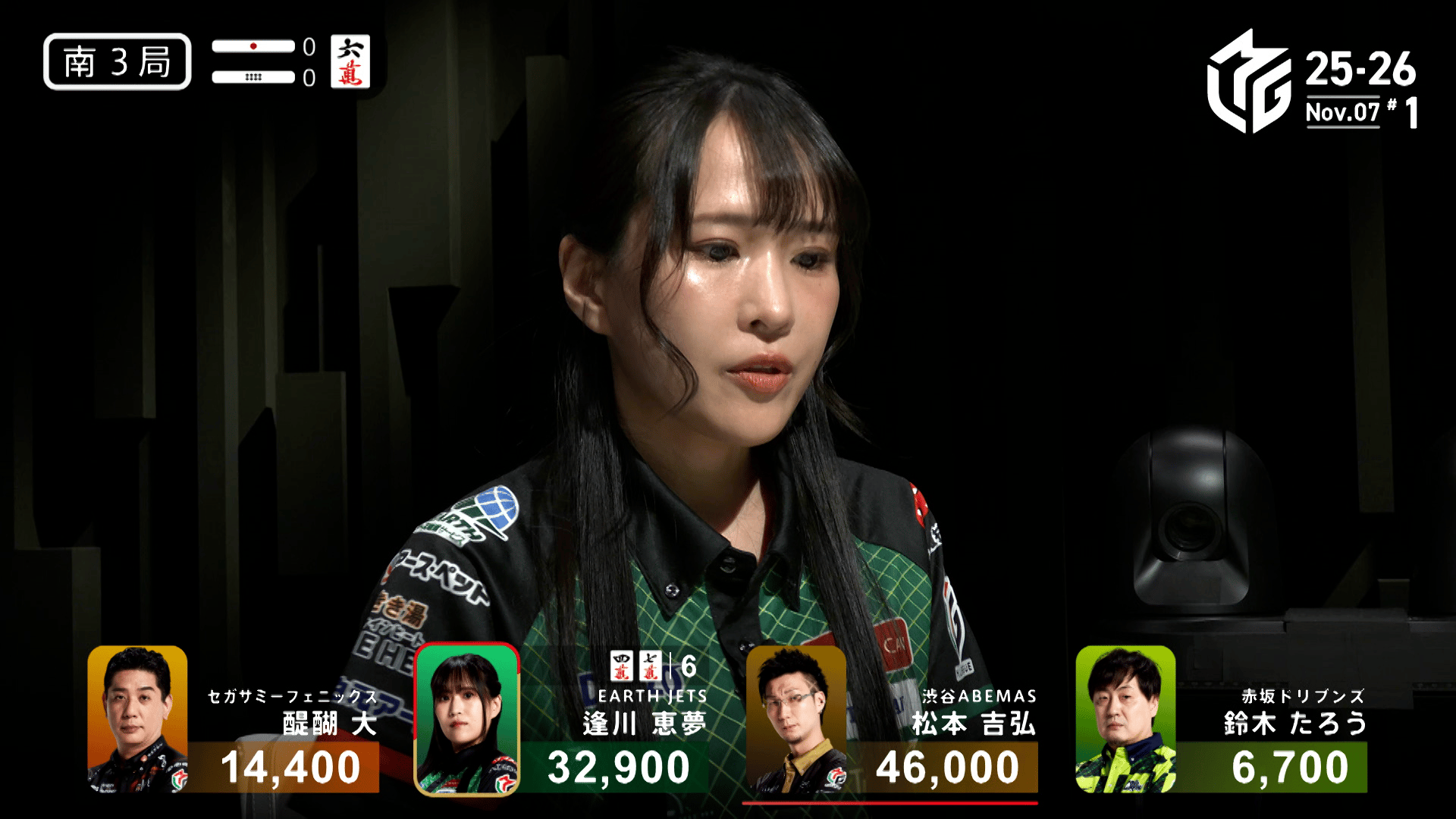 Mリーグ - ベストコレクション - 逢川恵夢:10/6 2G 南4-2 劇的なバトル