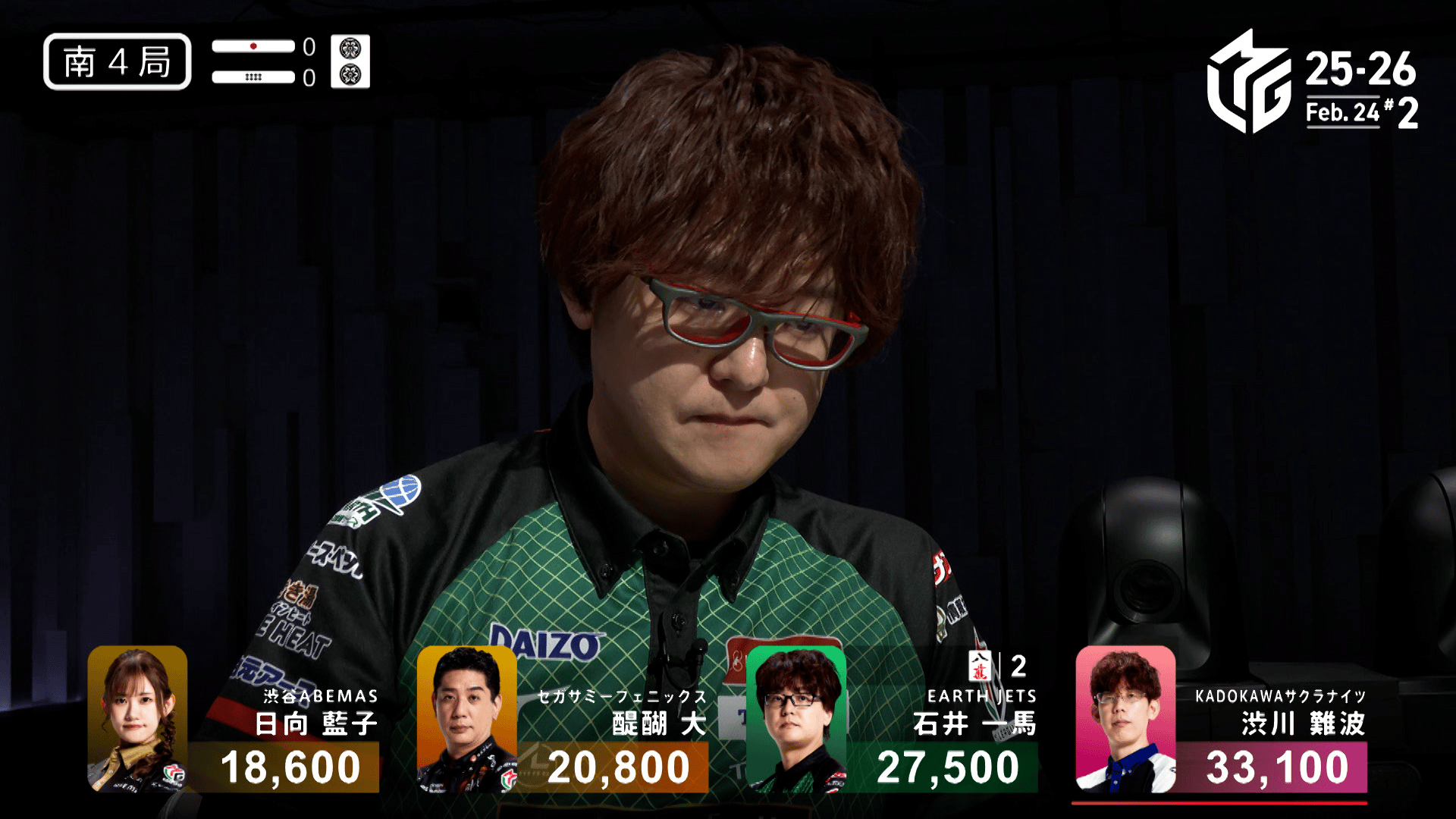 Mリーグ - ベストコレクション - 逢川恵夢:9/26 1G 東2 初トップへの