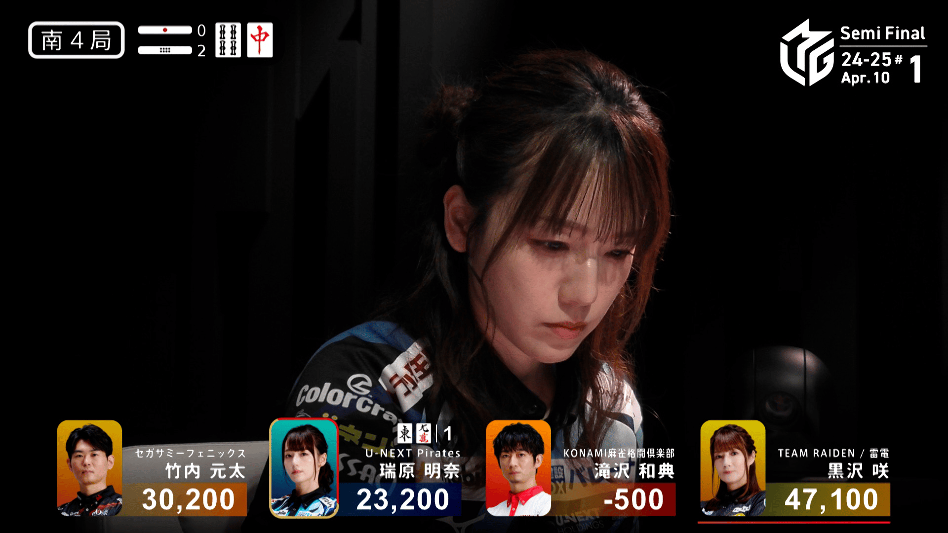 Mリーグ 一気通貫ツアー ポストカード 瑞原明奈 Mリーグ】瑞原明奈