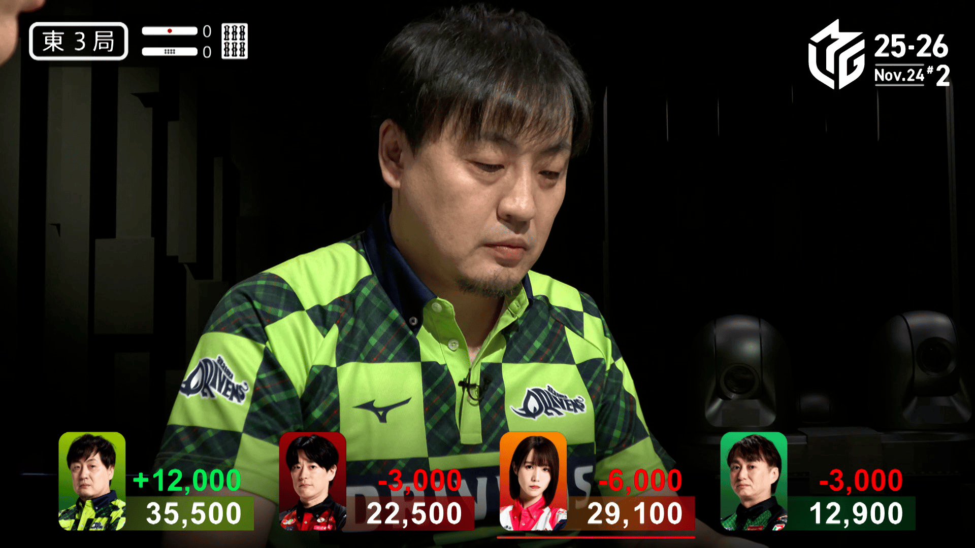 Mリーグ - ベストコレクション - 鈴木たろう:11/24 2G 東3 高くて形が