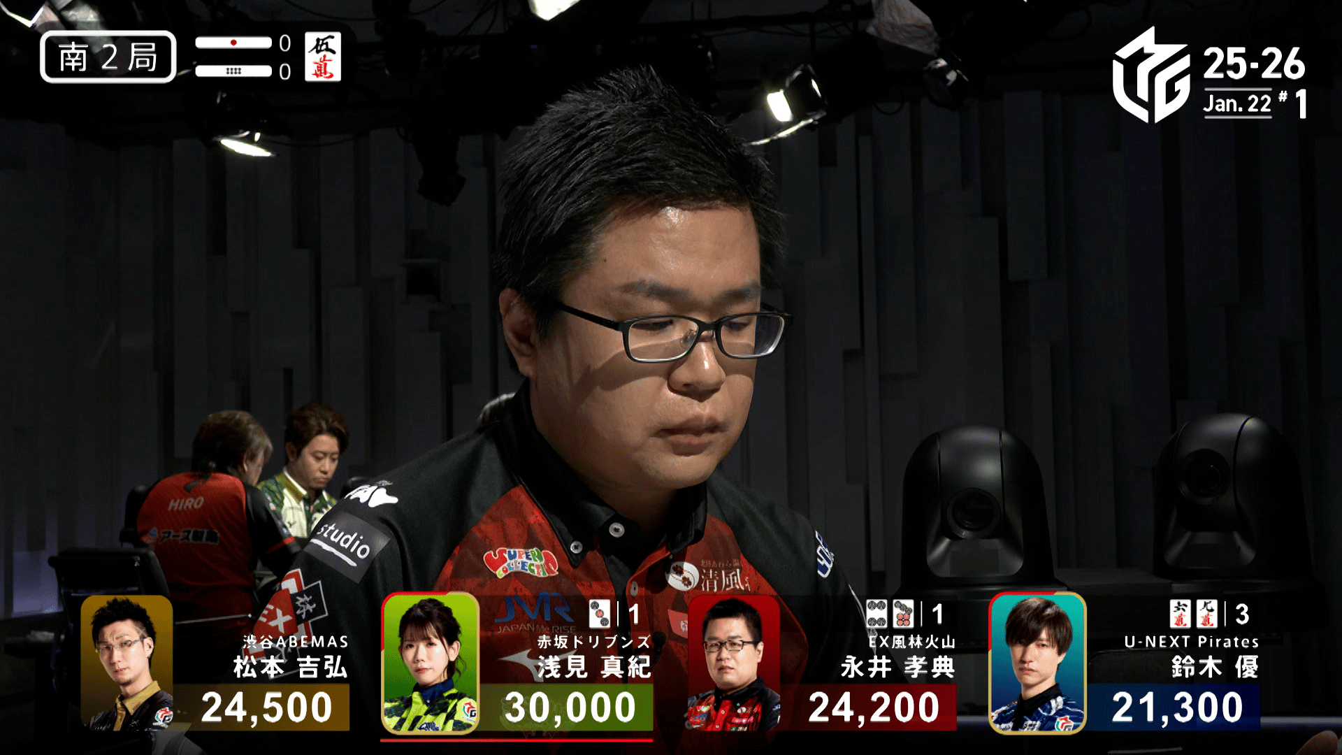 Mリーグ - ベストコレクション - 二階堂亜樹:12/4 2G 南1 楽しみは役満