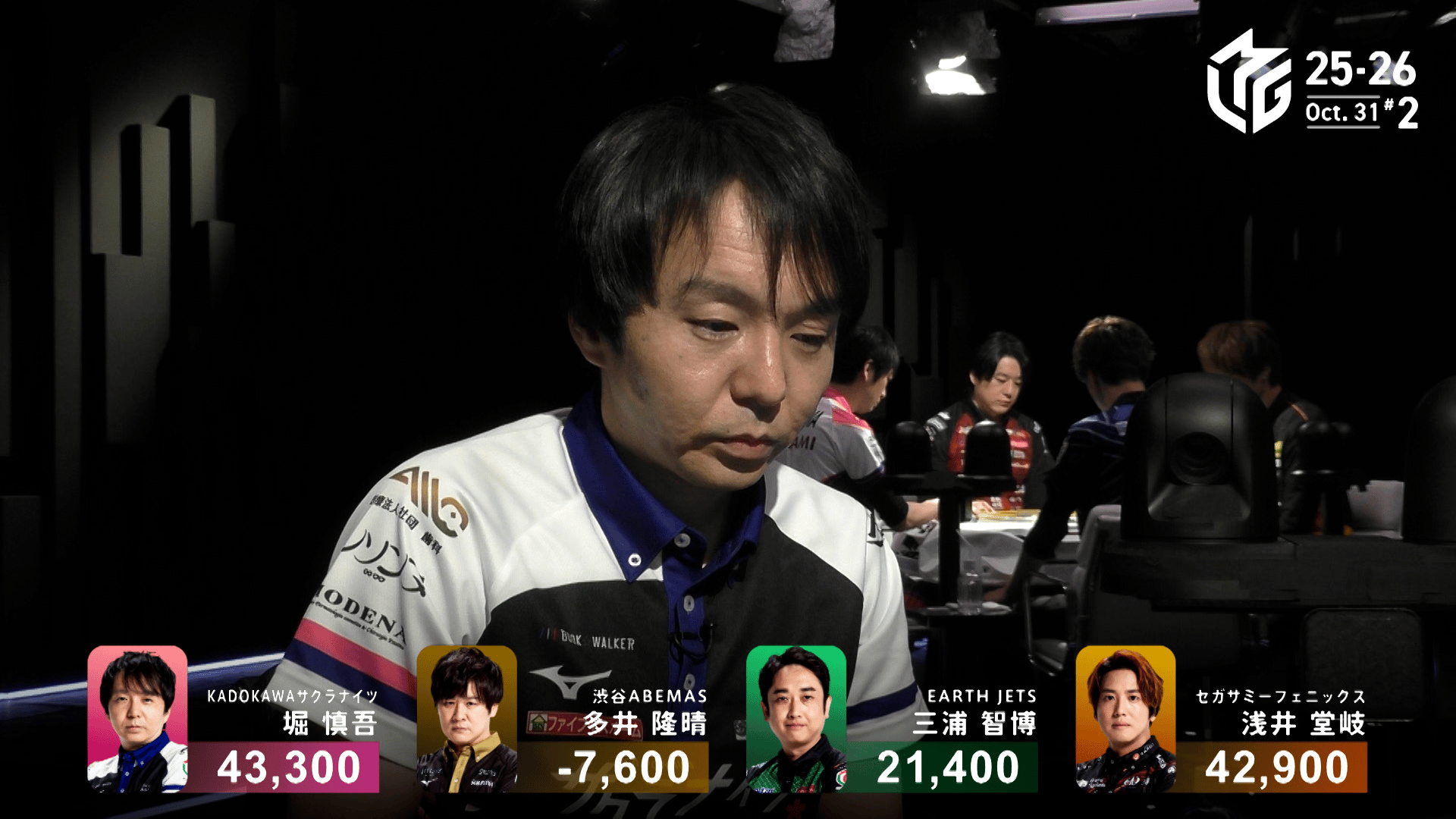 岡田紗佳　堀慎吾　渋川難波　阿久津翔太　二階堂亜樹　Mリーグ　チェキ風カード Mリーグ - ベストコレクション - 岡田紗佳:11/20 1G 南1-2 今期初