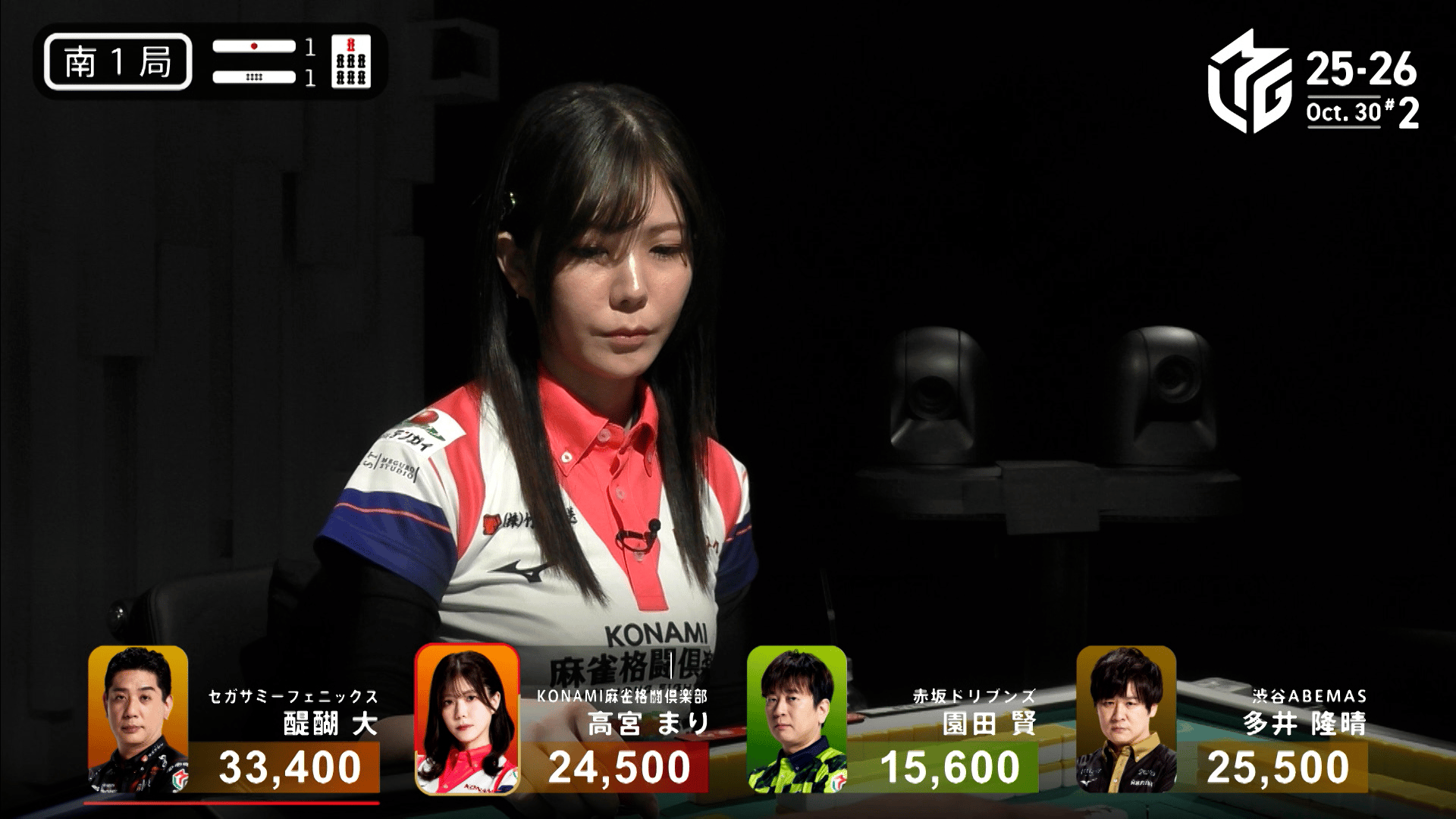 Mリーグ - ベストコレクション - 高宮まり:10/30 2G 南1-1 ダブリーvs